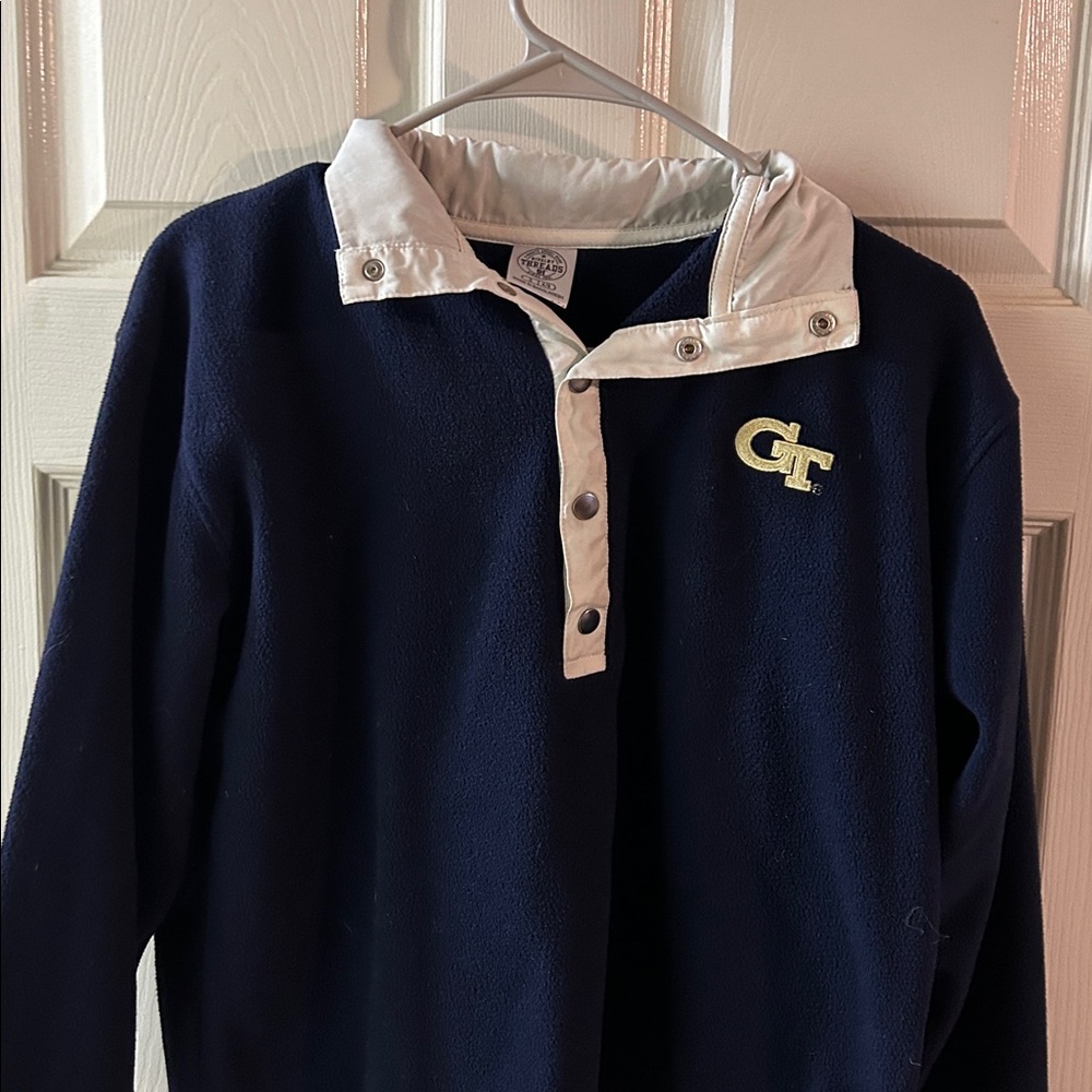 Boy’s Rivalry Threads 91 GT snap 3/4 fleece Sz S 4/6